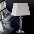 Tomás y Saez, luxury table lamps made of crystal and bronze, with gold and silver, buy in Spain